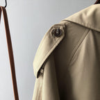 Elegant Loose-Fit Trench Coat