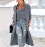Knitted Loose Long Coat