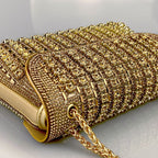 Chantal Clutch Bag with Diamond Detail