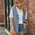 Denim Waistcoat Vest