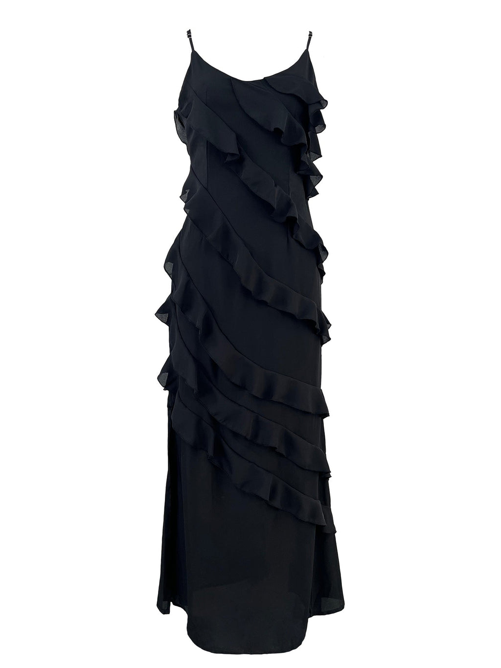 Alicia Aesthetic Dress with Ruffles Premium Wardrobe Essential
