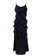 Alicia Aesthetic Dress with Ruffles Premium Wardrobe Essential