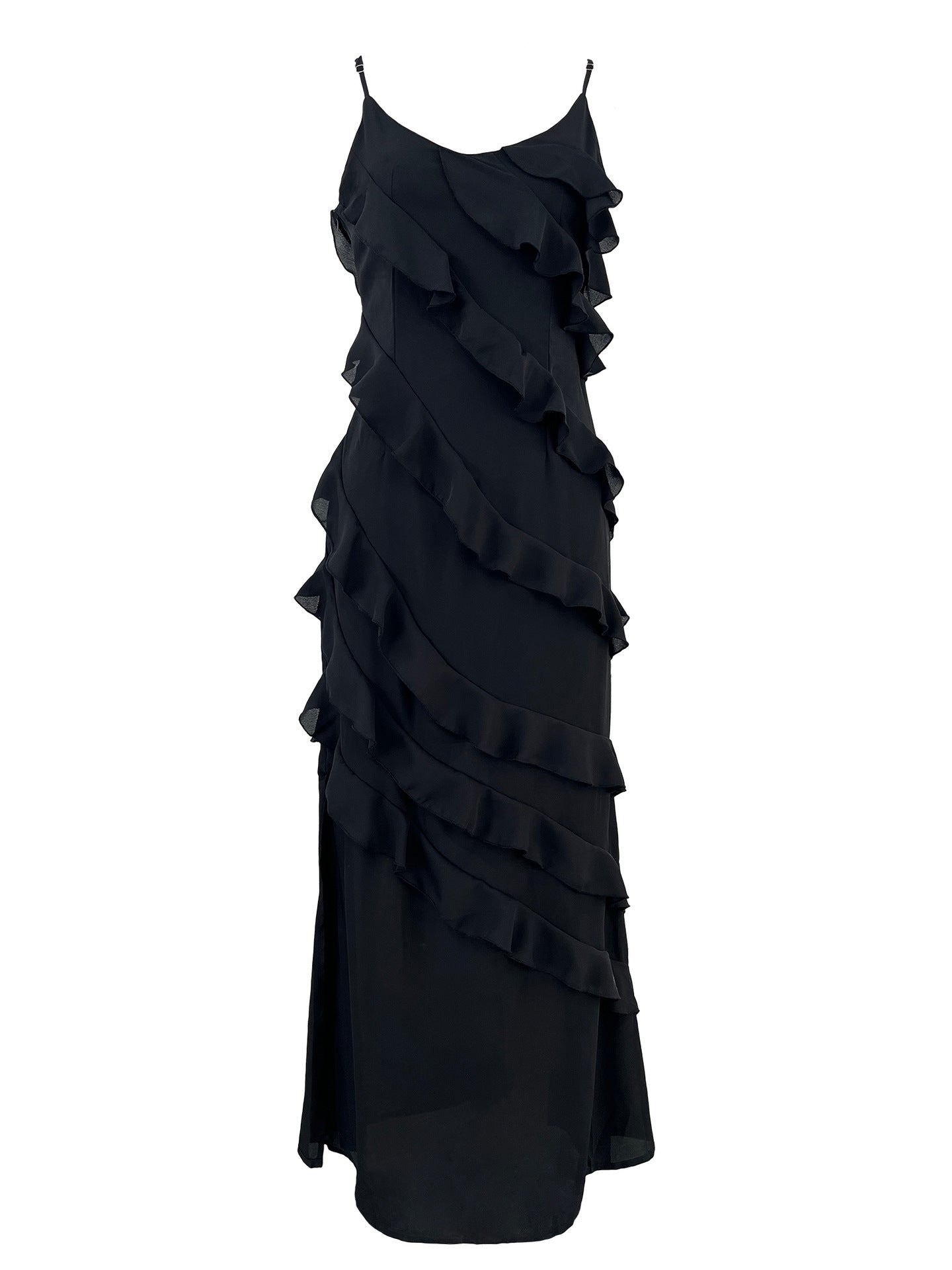 Alicia Aesthetic Dress with Ruffles Premium Wardrobe Essential