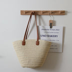 Simple Shoulder Straw Bag Large Capacity Tote Bag