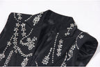 Rhinestone Sleeveless Business Vest