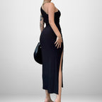 Trinidad Statement Women's Asymmetrical Cocktail Dress with Ruffles Designer Edit