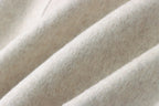 Woolen Hooded Cape Coat