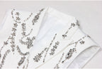 Rhinestone Sleeveless Business Vest