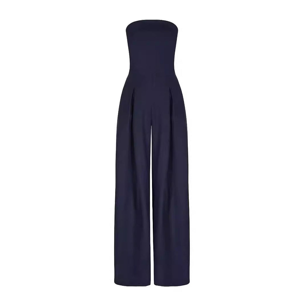 Open Back Slim Fit Jumpsuit