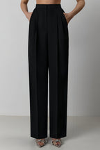 Rupok Feather Suit Trousers Two-Piece Set