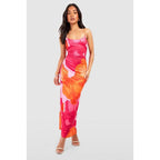 Lucía Elevated Women's Flower Briefs Maxi Dress Designer Edit