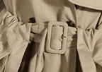 Khaki Cotton Trench Coat