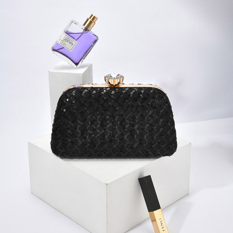 Cynthia Sequin Clutch