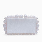 Cloud Clutch Bag in Acrylic