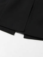 Solid Color Slimming Long Coat