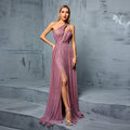 Special Occasion Dress Sleeveless Slim Fit Sexy Cutout Split Dress Maxi Dress for Women