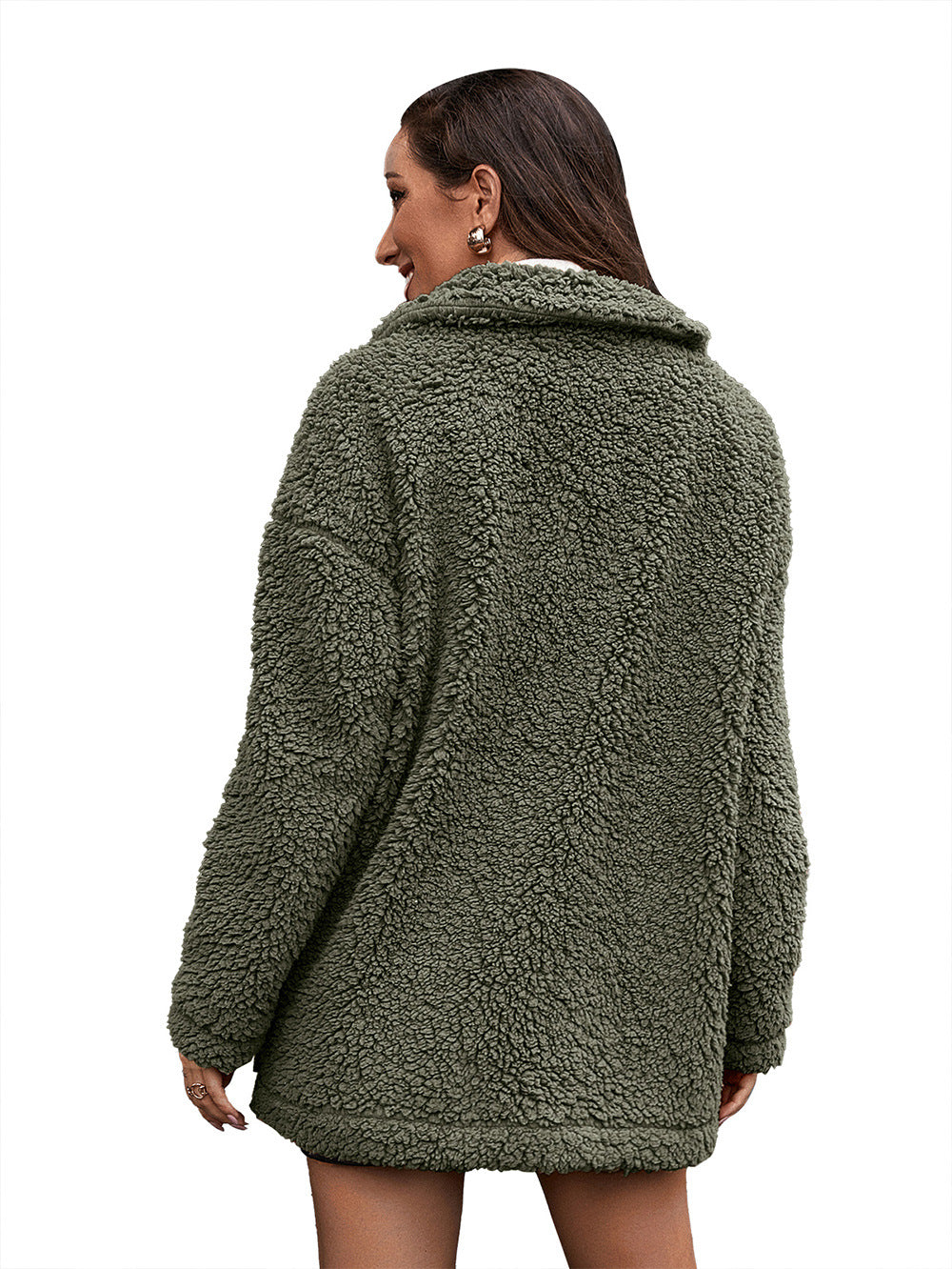 Bubble Velvet Furry Jacket