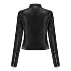 Motorcycle Jacket Faux Leather