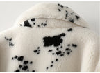 Wool Faux Fur Loose Trench Coat