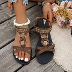 AmyVictoria™ – Chic Casual Strappy Summer Flats