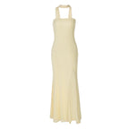 Strapless Sexy HIgh Split Gown