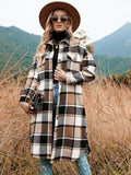Plaid Long Coat