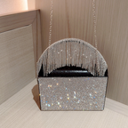 Sparkling Tassel Handbag by Natalie