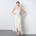 Marta Boutique Women's Evening Dress with Lace Top and Flowing Skirt Statement Occasion Edit