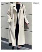 Draping Loose Trench Coat