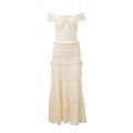 Sexy Cropped Low Cut Short Pleated Skirt Set