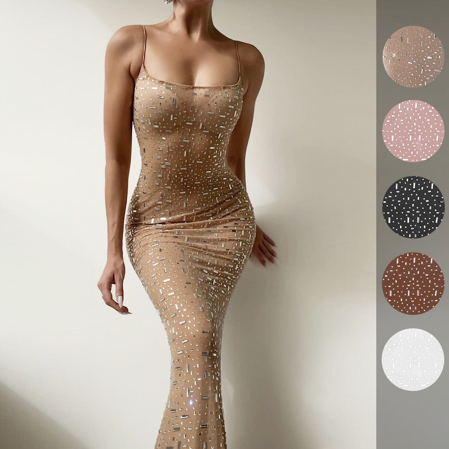 Sequined Ball Gown