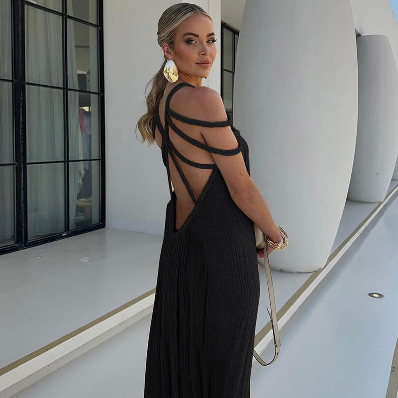 Florencia Chic Long Dress for Effortless Elegance Evening Wear Edit