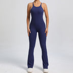 Open Back Sporty Jumpsuit