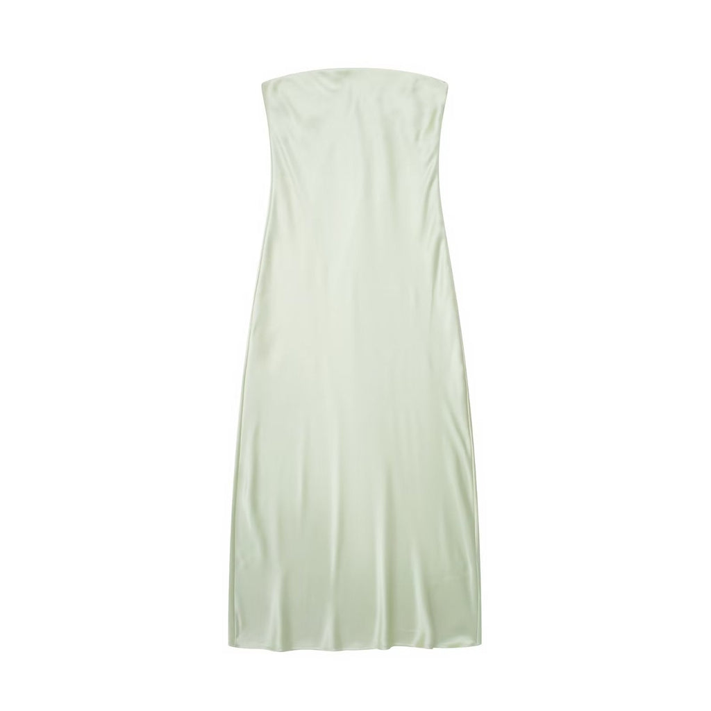 Satin Tube Dress