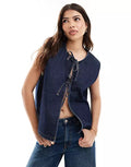 Rope Sleeveless Denim