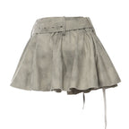 Camouflage Ink Skirt Suit