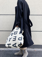Draping Loose Trench Coat