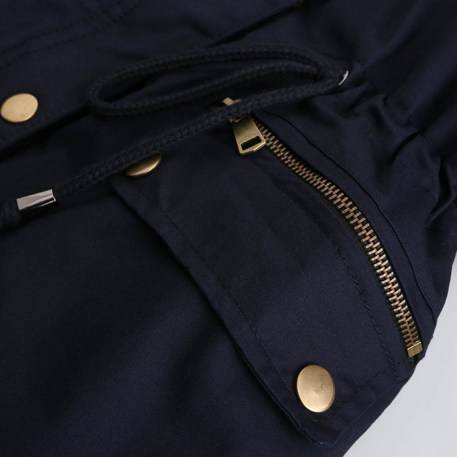 Fleece Lined Hooded Parka Jacket