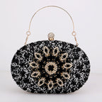 Diamond Encrusted Clutch Bag by Meghan