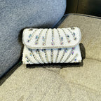 Rhinestone Clutch Bag by Luciana