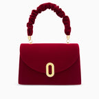 Red Velvet Handbag by Priscilla