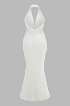 Dorirs Deep V 3D Floral Maxi Dress