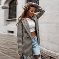 Plaid Slim Fit Blazer