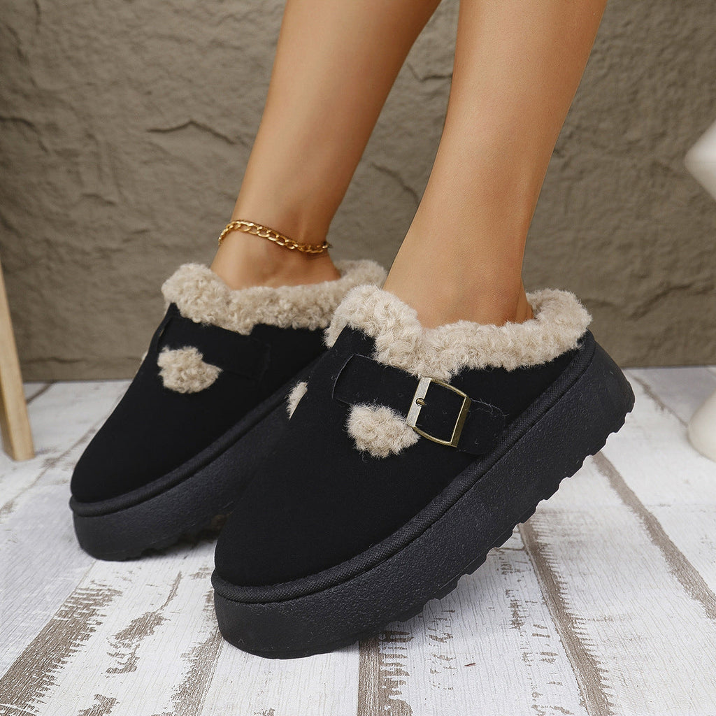 AmyVictoria™ - Comfy Platform Mini Boots Slippers
