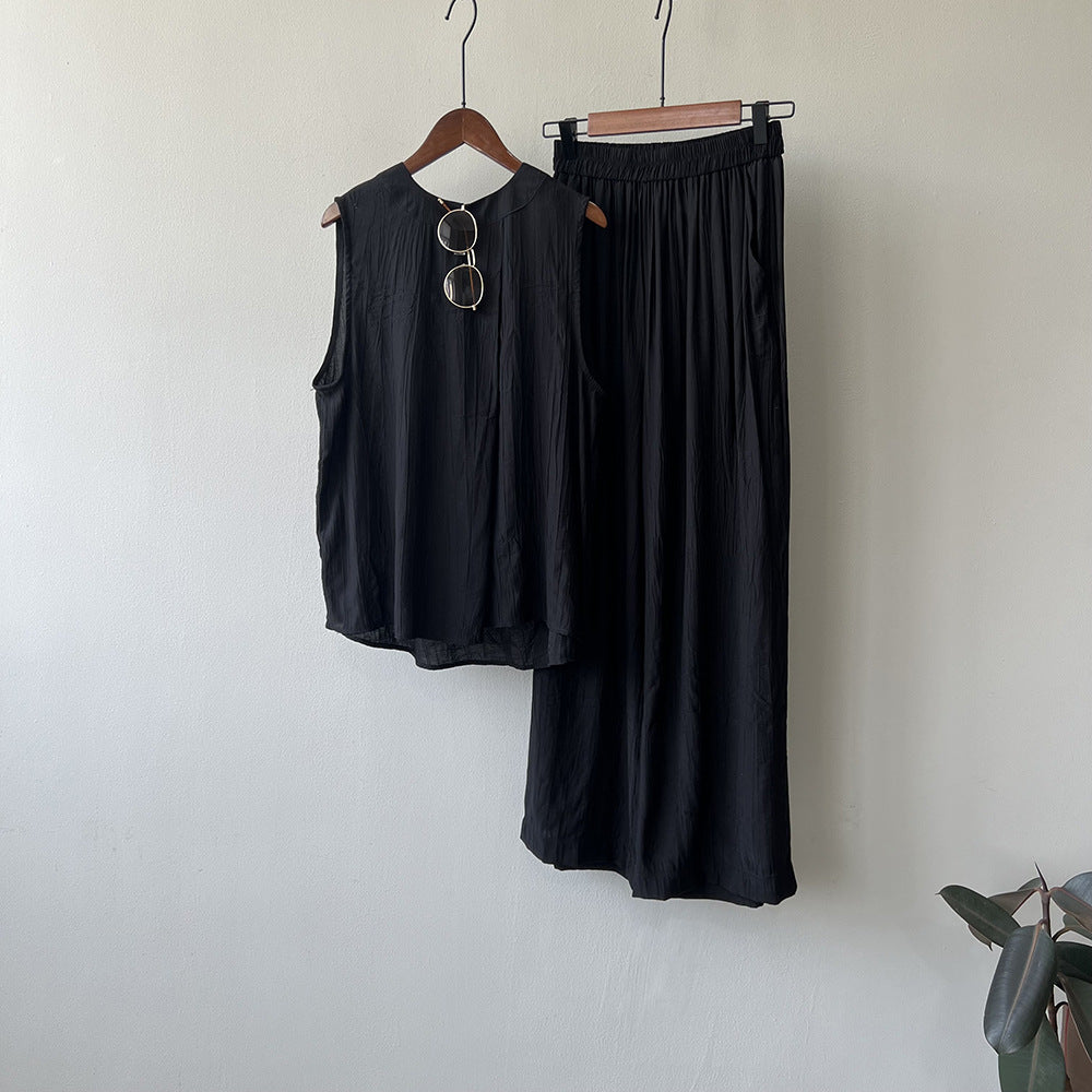 Stylish Sleeveless Vest & Pant Set