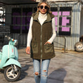 Bubble Velvet Sleeveless Vest