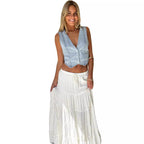 Tume Casual Denim Vest