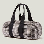 Rhinestone-Embellished Rose Handbag