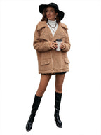 Bubble Velvet Furry Jacket