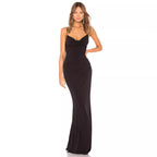 Matilde Chic Women's Evening Dress with Wrap Design and Figure Hugging Silhouette Wear Edit